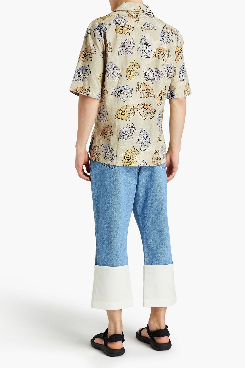 LOEWE Cropped Jeans aus Denim