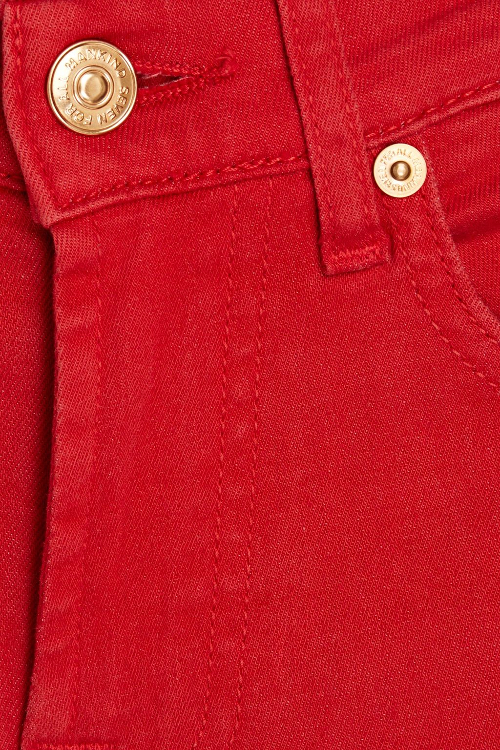 7 FOR ALL MANKIND Mid-rise slim-leg jeans