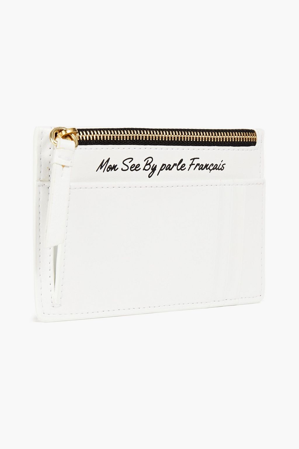 SEE BY CHLOÉ Printed faux leather wallet