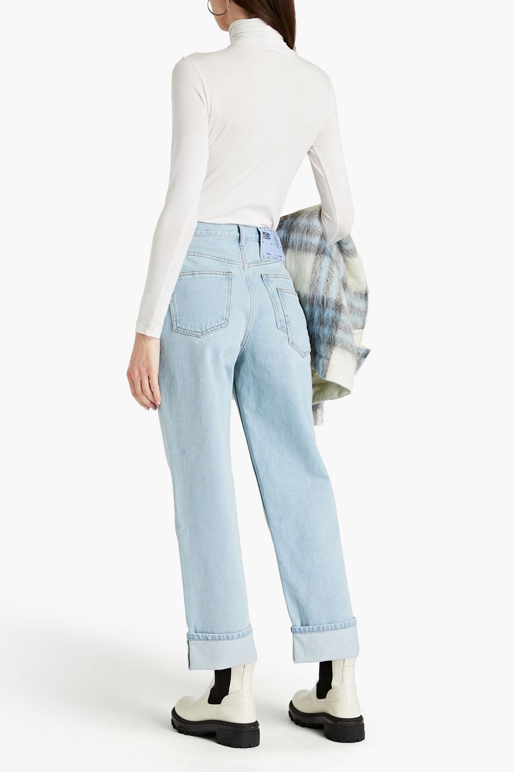 MCQ ALEXANDER MCQUEEN High-rise straight-leg jeans