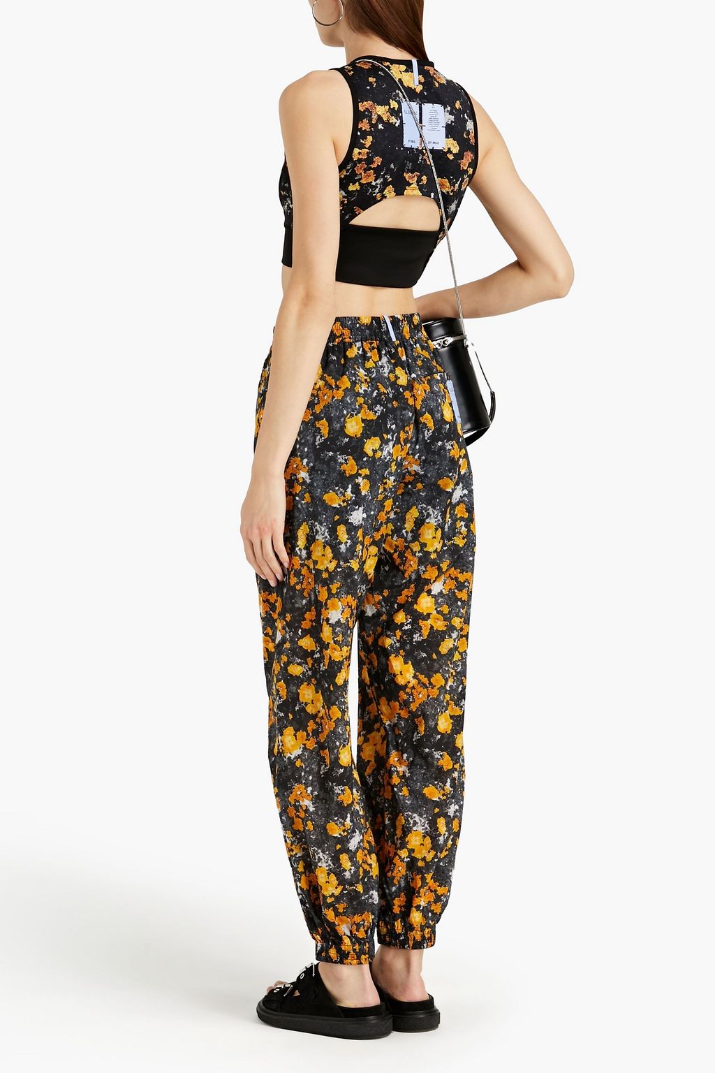MCQ ALEXANDER MCQUEEN Printed shell track pants