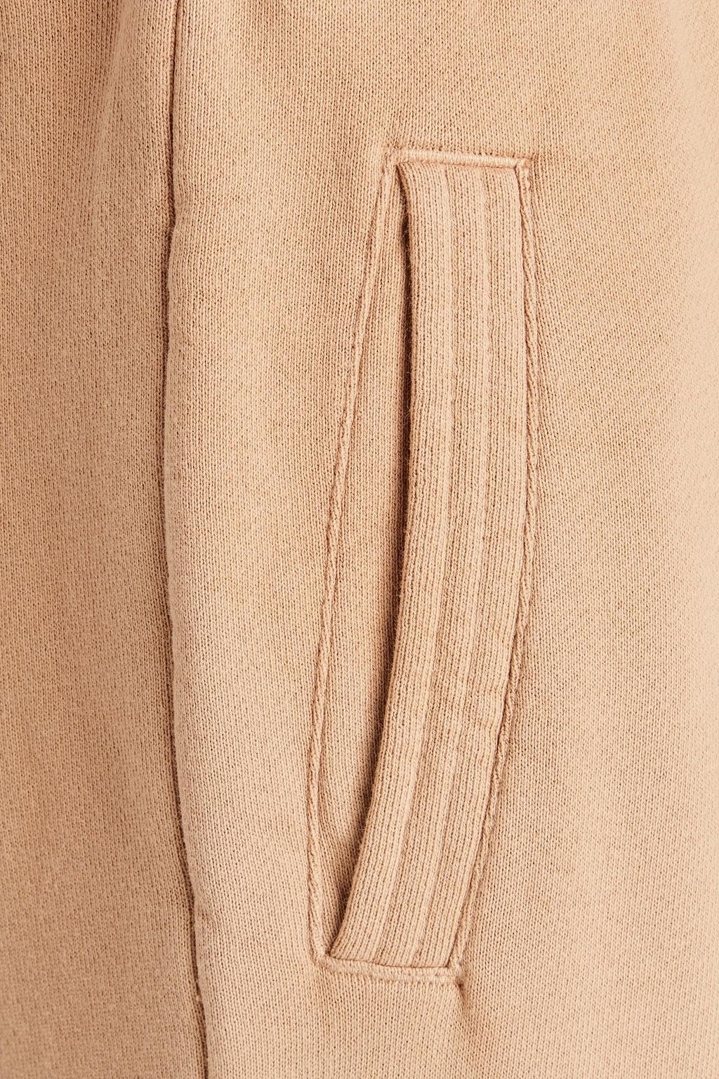 THE UPSIDE Dégradé French cotton-terry track pants