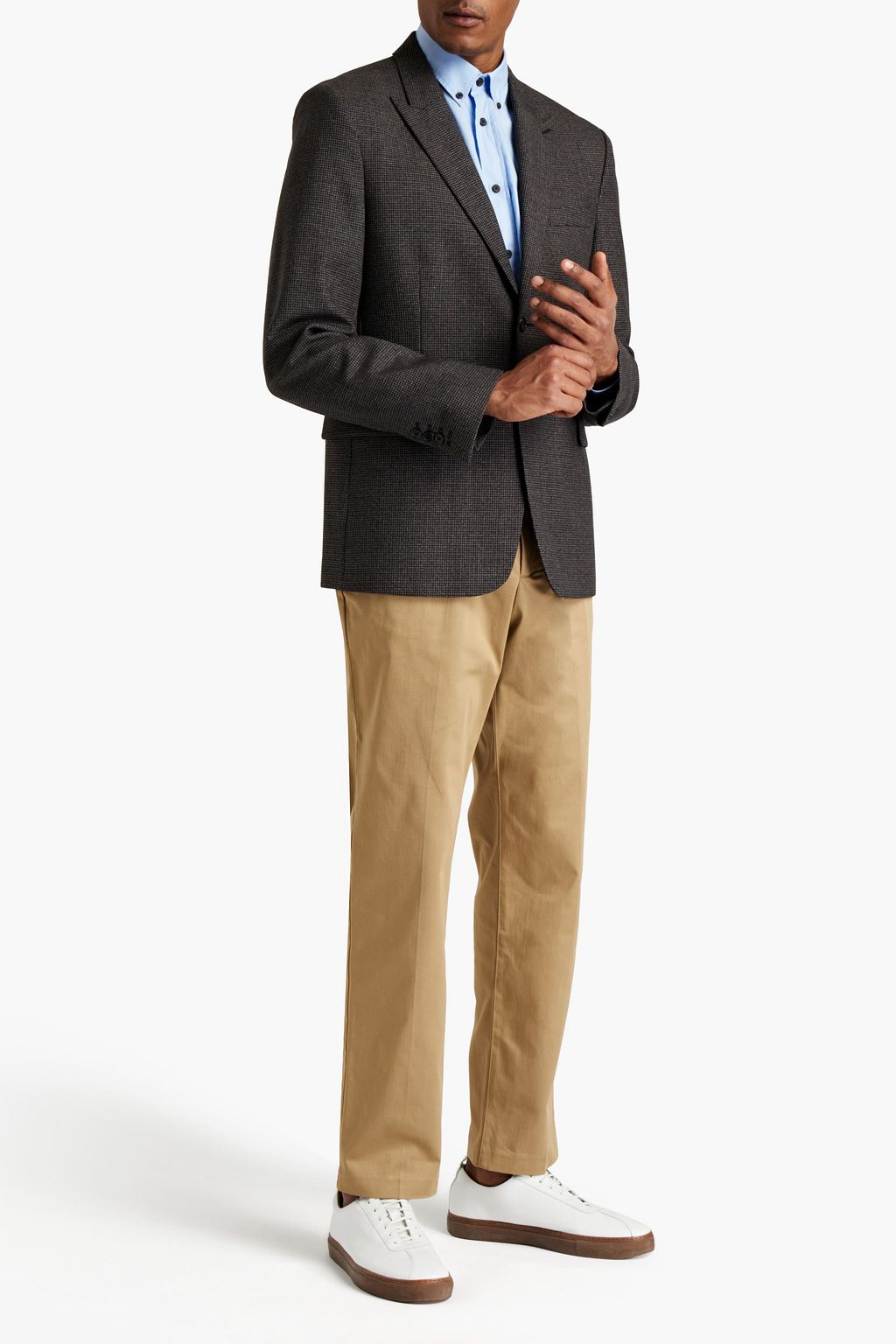 ACNE STUDIOS Houndstooth wool blazer