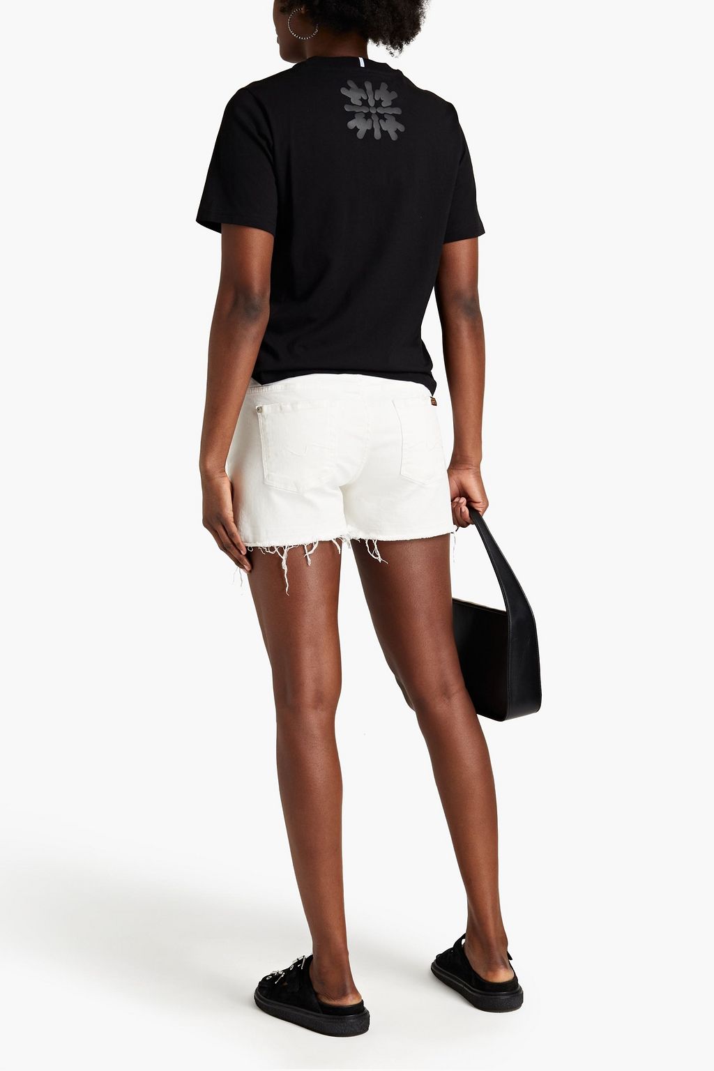 MCQ ALEXANDER MCQUEEN Appliquéd printed cotton-jersey T-shirt