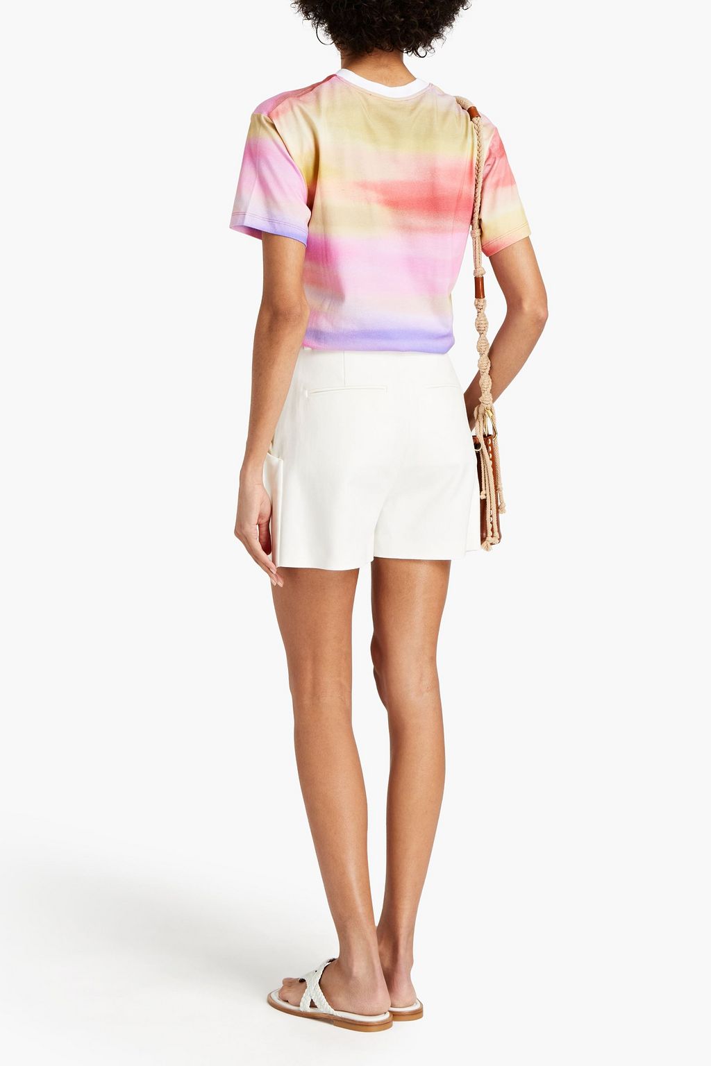 SEE BY CHLOÉ Printed stretch-cotton jersey T-shirt