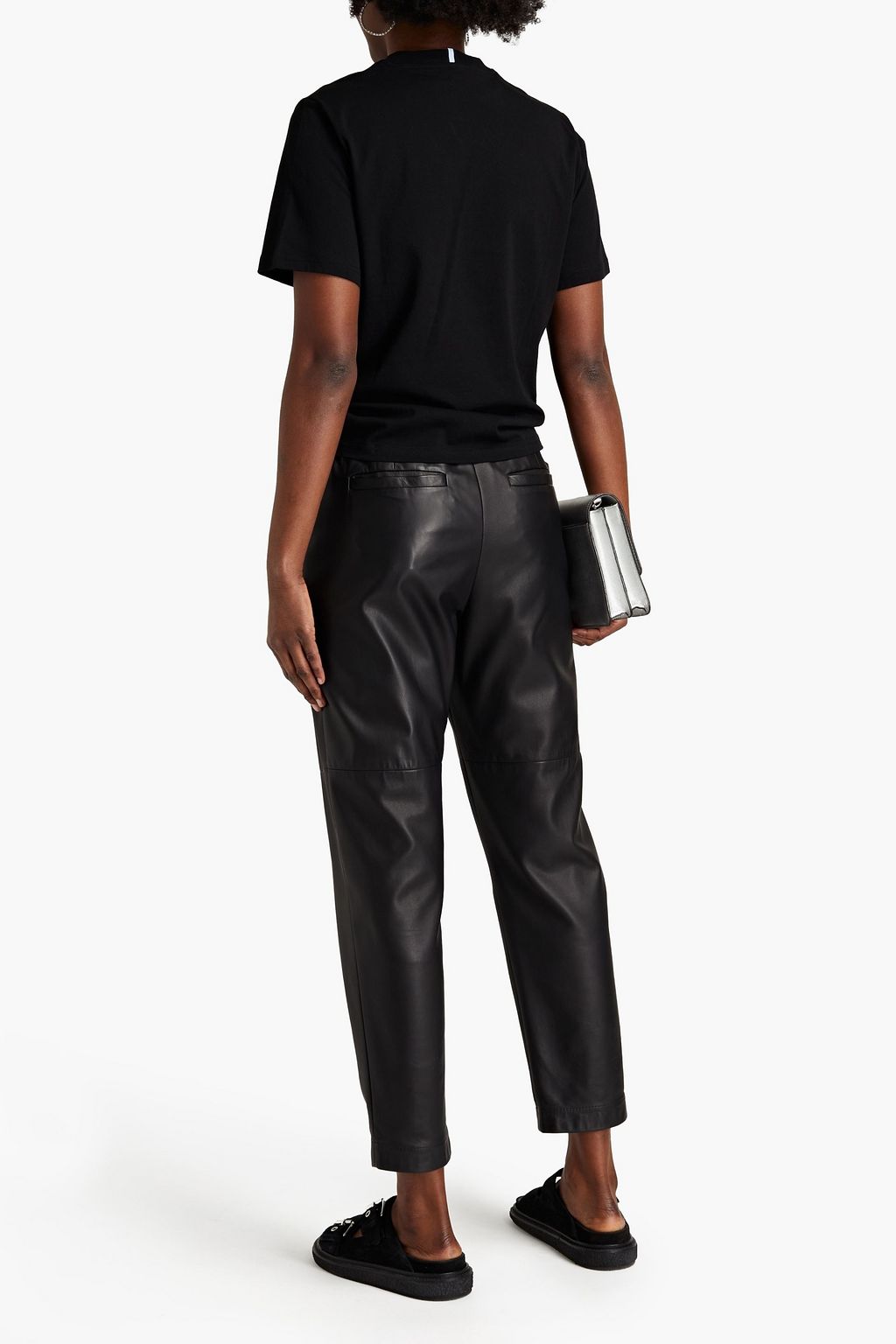 MCQ ALEXANDER MCQUEEN Appliquéd printed cotton-jersey T-shirt