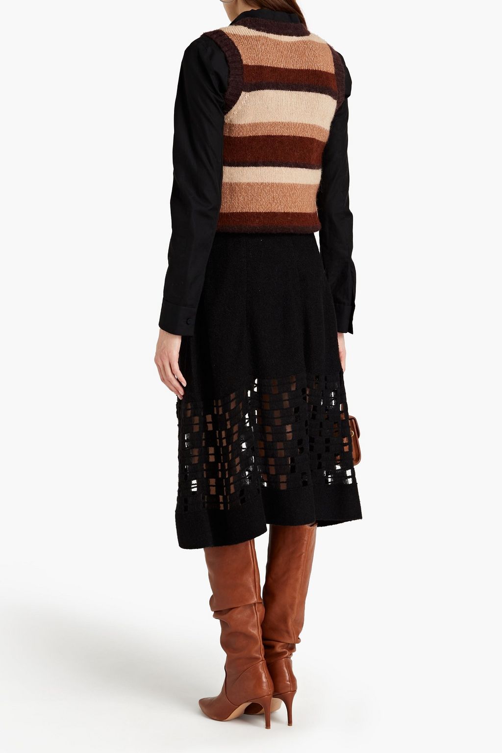 SEE BY CHLOÉ Knitted midi skirt