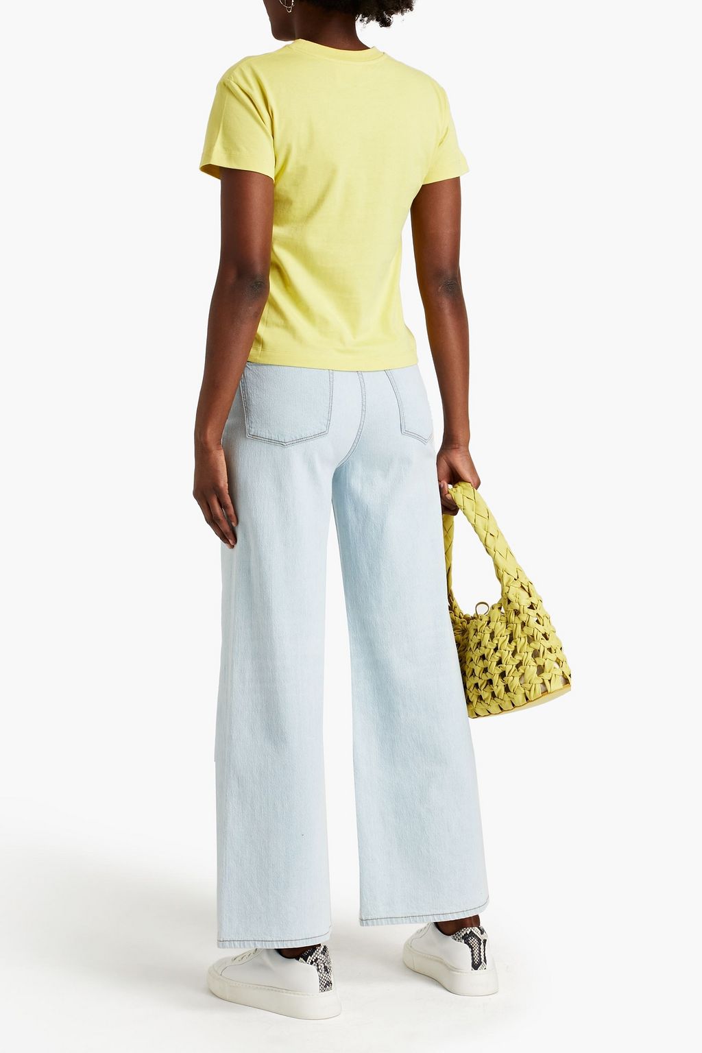 SEE BY CHLOÉ Printed cotton-jersey T-shirt