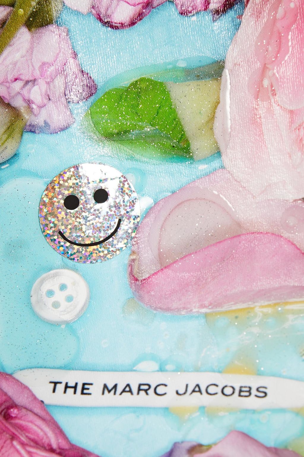 MARC JACOBS Glittered printed cotton-jersey T-shirt