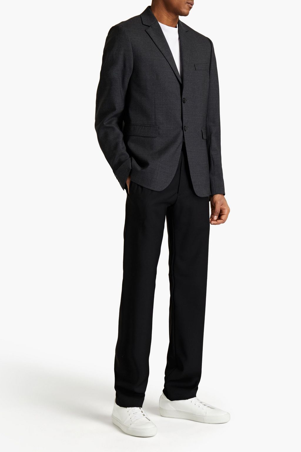 ACNE STUDIOS Melange wool blazer