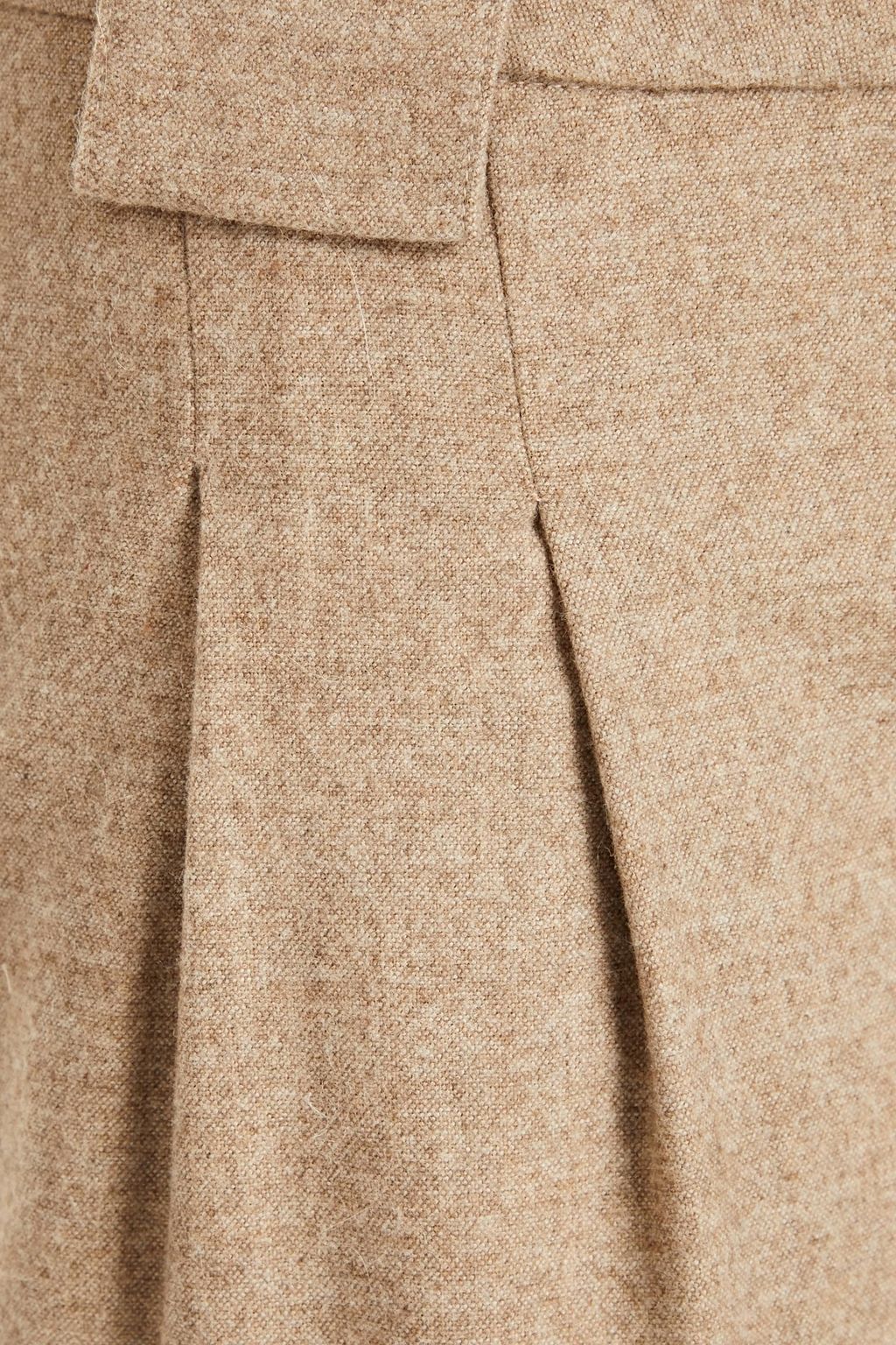BA&SH Firenze flannel straight-leg pants