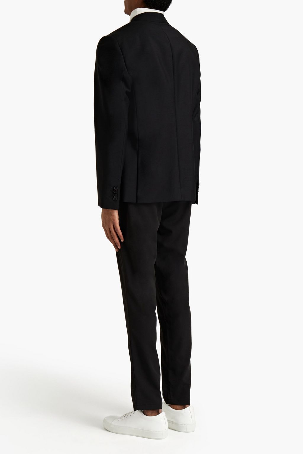 ACNE STUDIOS Falun wool and mohair-blend grain de poudre blazer