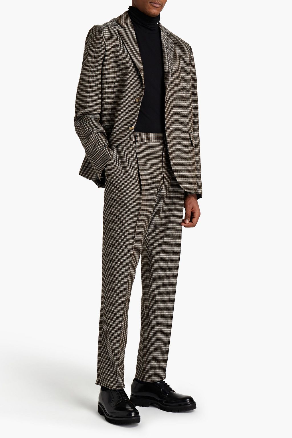 ACNE STUDIOS Orleans houndstooth wool blazer