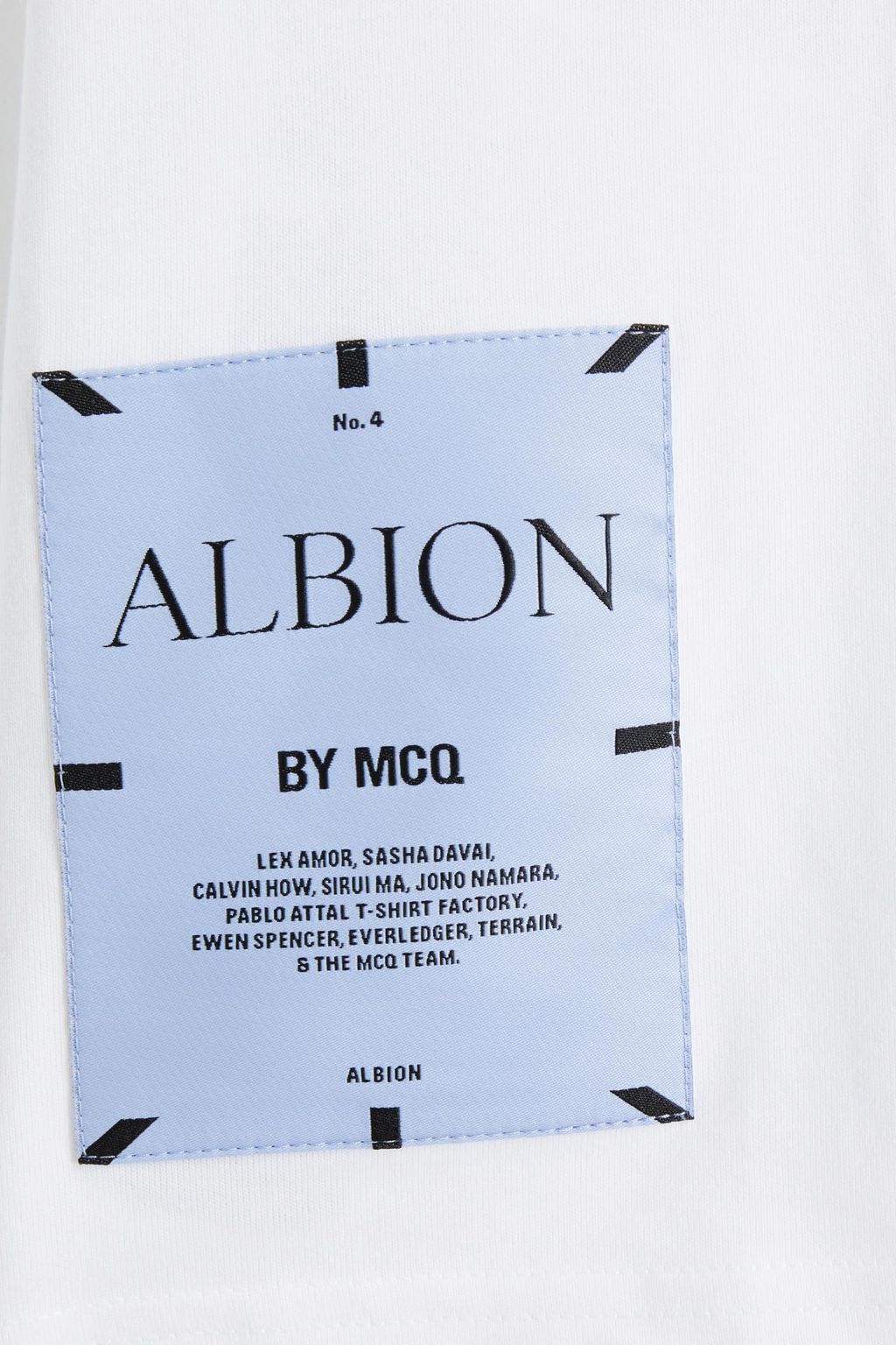 MCQ ALEXANDER MCQUEEN Appliquéd printed cotton-jersey T-shirt