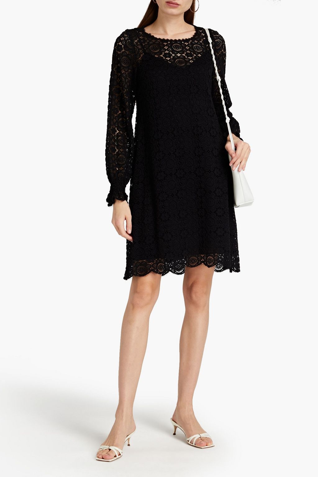 SEE BY CHLOÉ Corded lace mini dress
