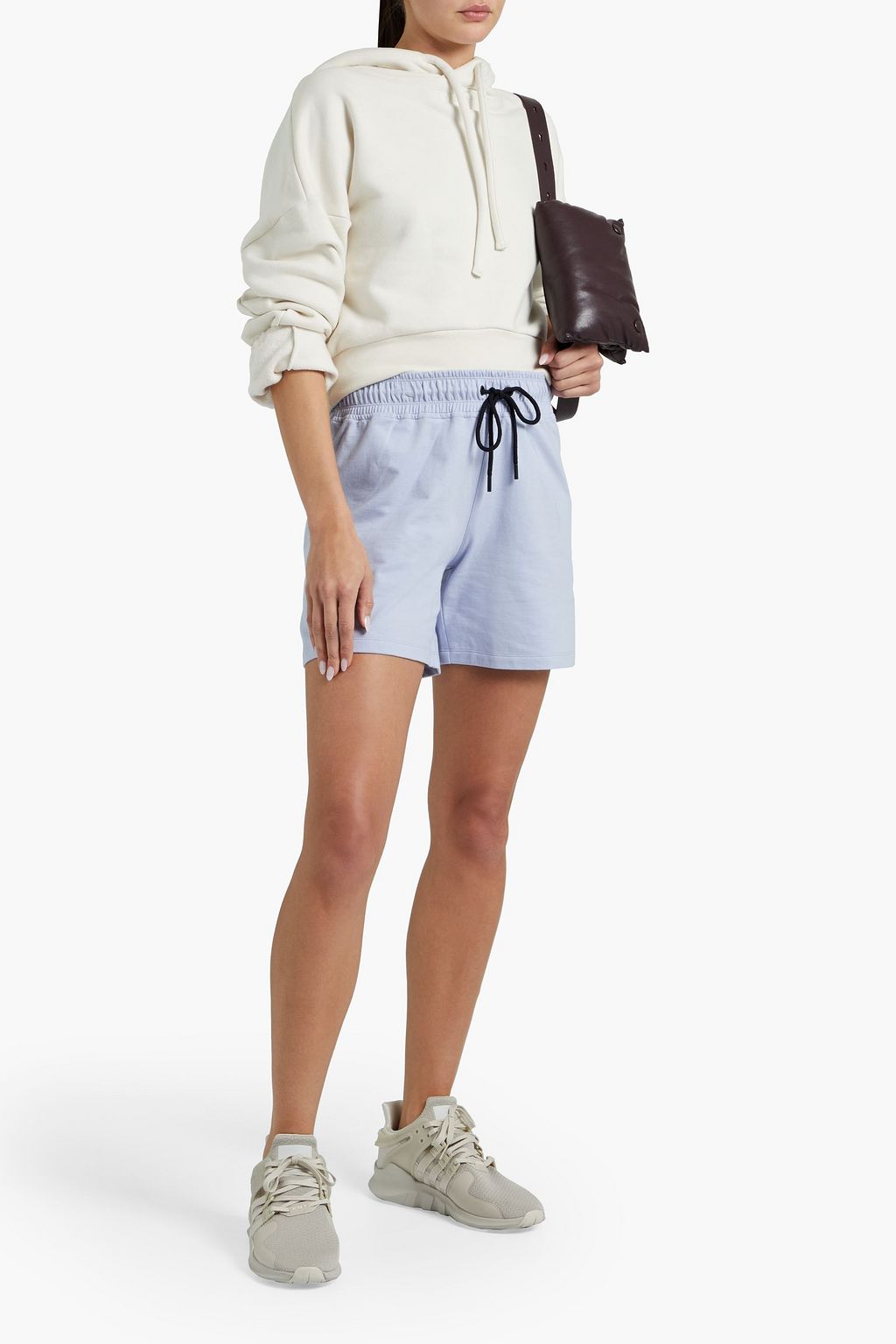 DKNY Cotton-terry shorts