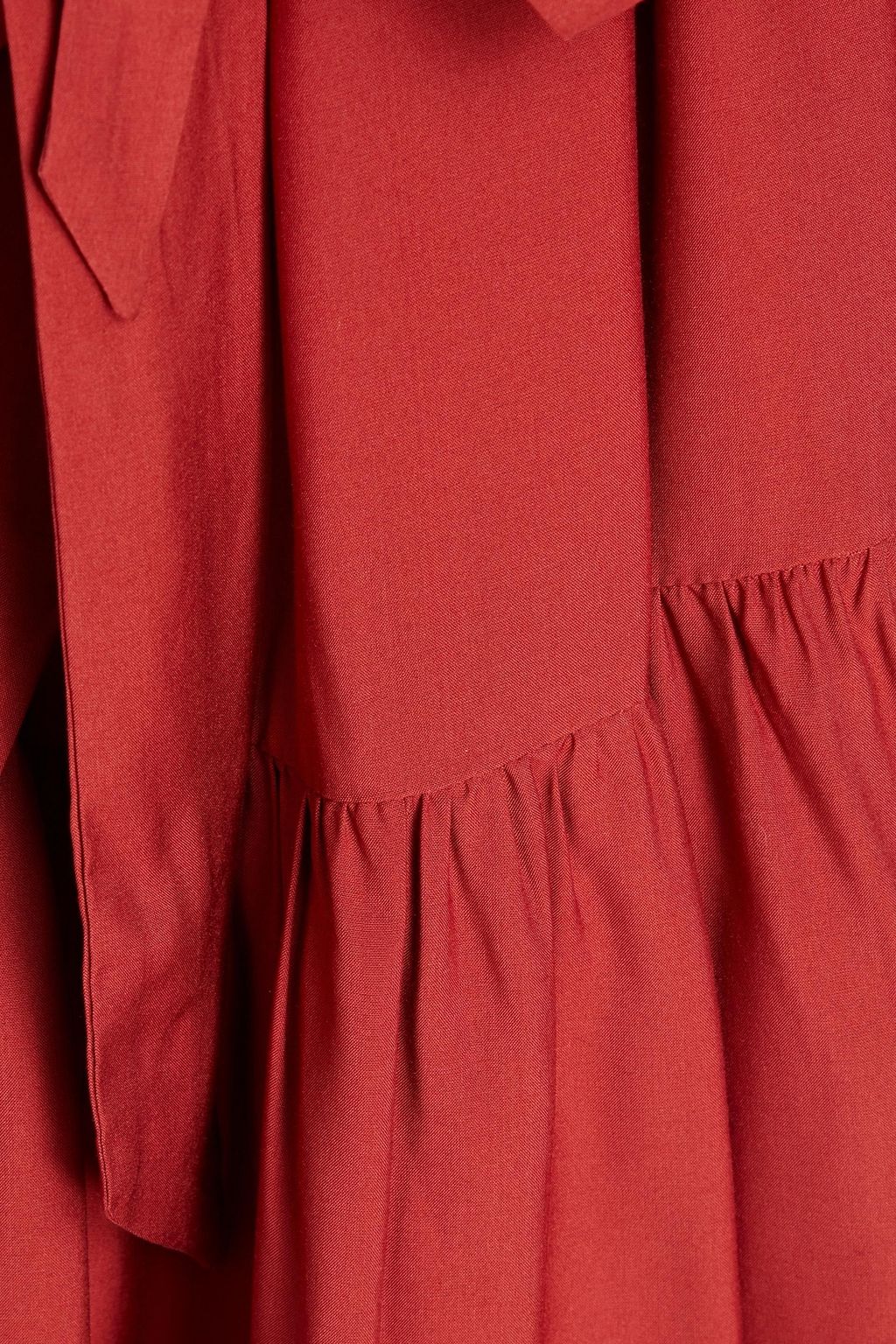 JETS AUSTRALIA BY JESSIKA ALLEN Gathered crepe mini dress