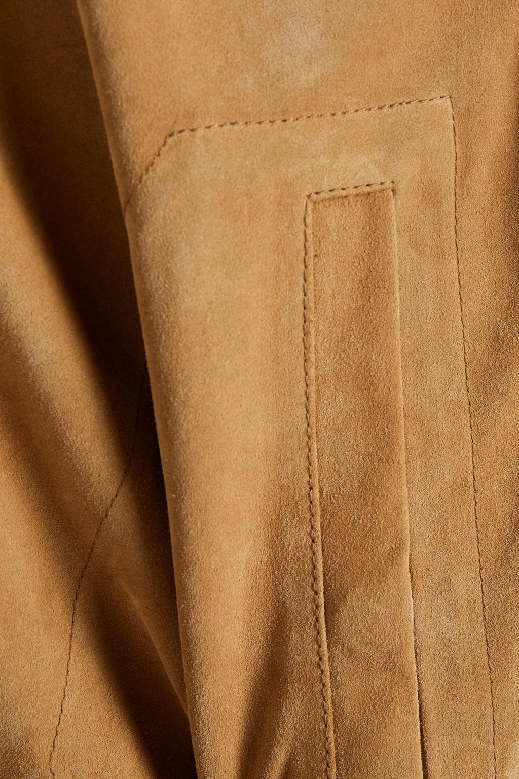 ACNE STUDIOS Suede overshirt