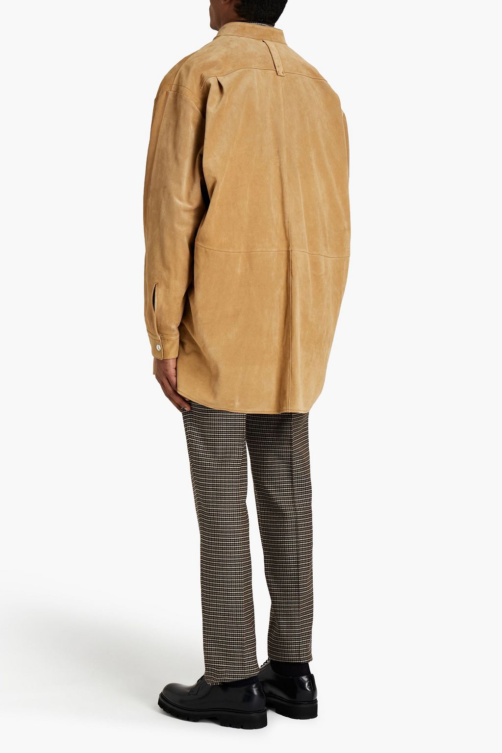 ACNE STUDIOS Suede overshirt