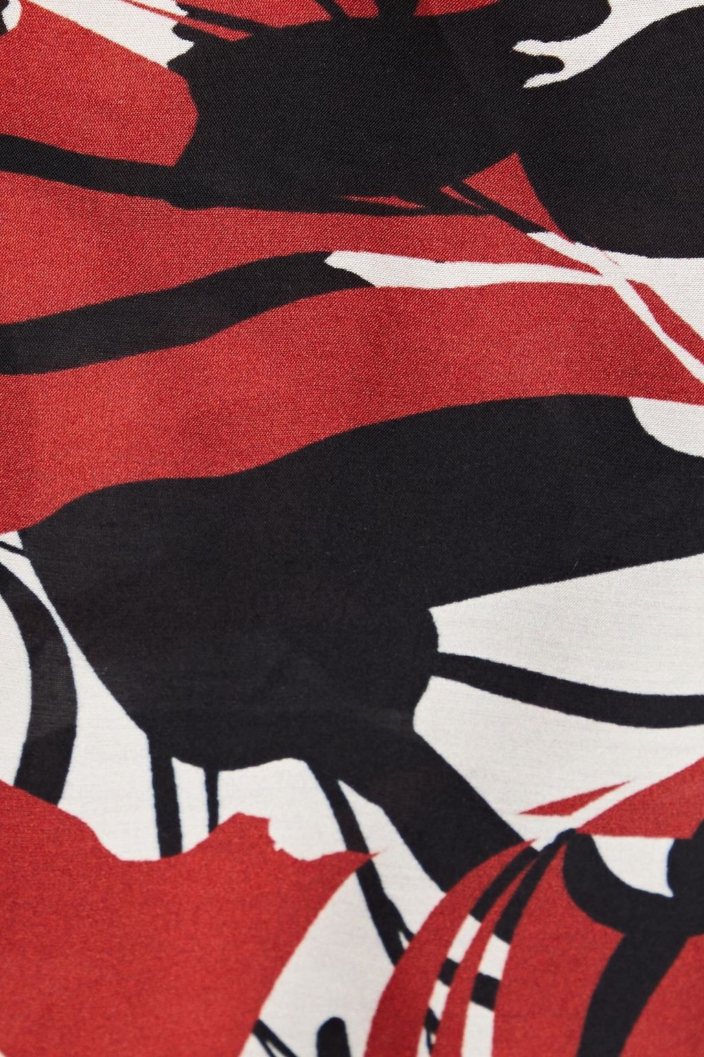 JETS AUSTRALIA BY JESSIKA ALLEN Gathered printed woven shirt