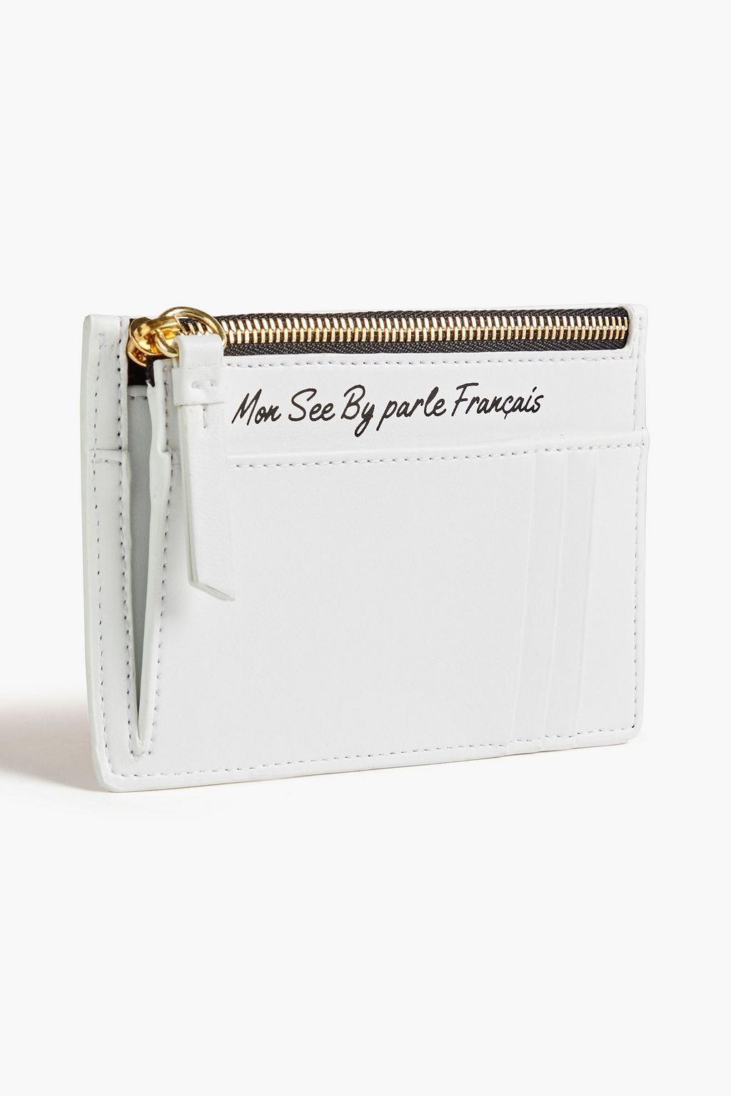 SEE BY CHLOÉ Printed faux leather wallet