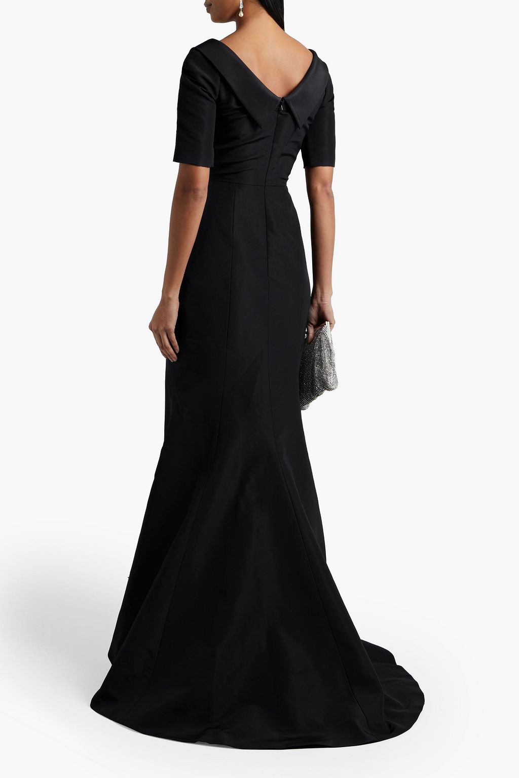 CAROLINA HERRERA Silk-faille gown