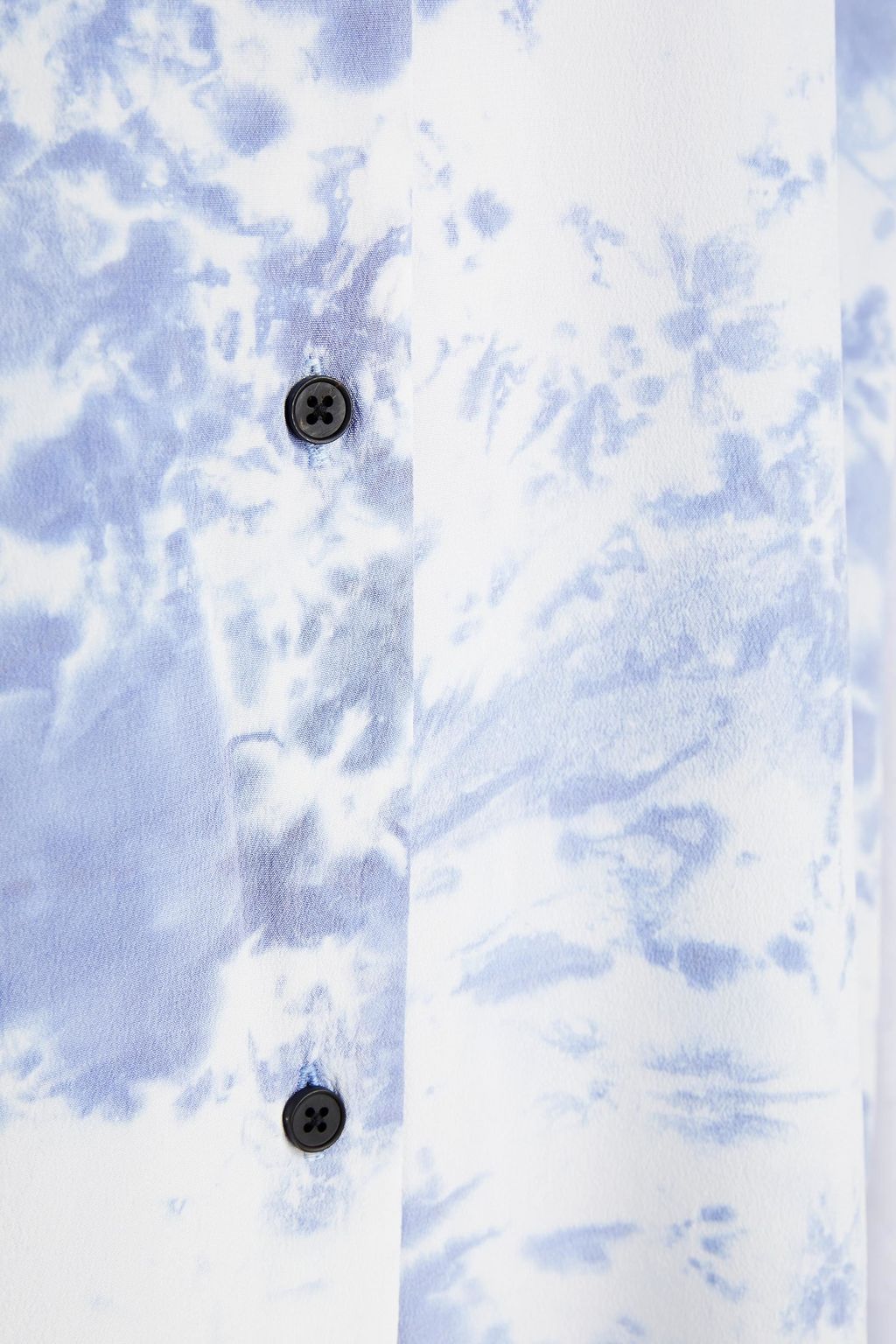 MCQ ALEXANDER MCQUEEN Tie-dyed silk-crepe shirt