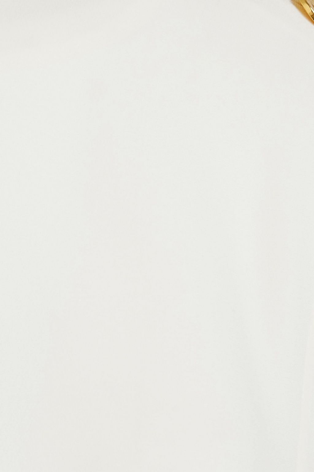 PROENZA SCHOULER Button-detailed crepe top