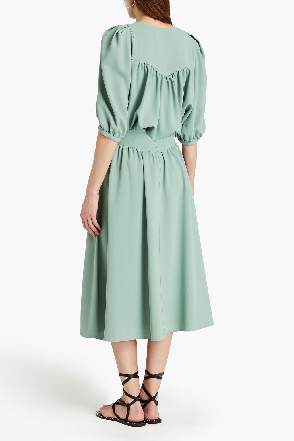 SEE BY CHLOÉ Gathered crepe top