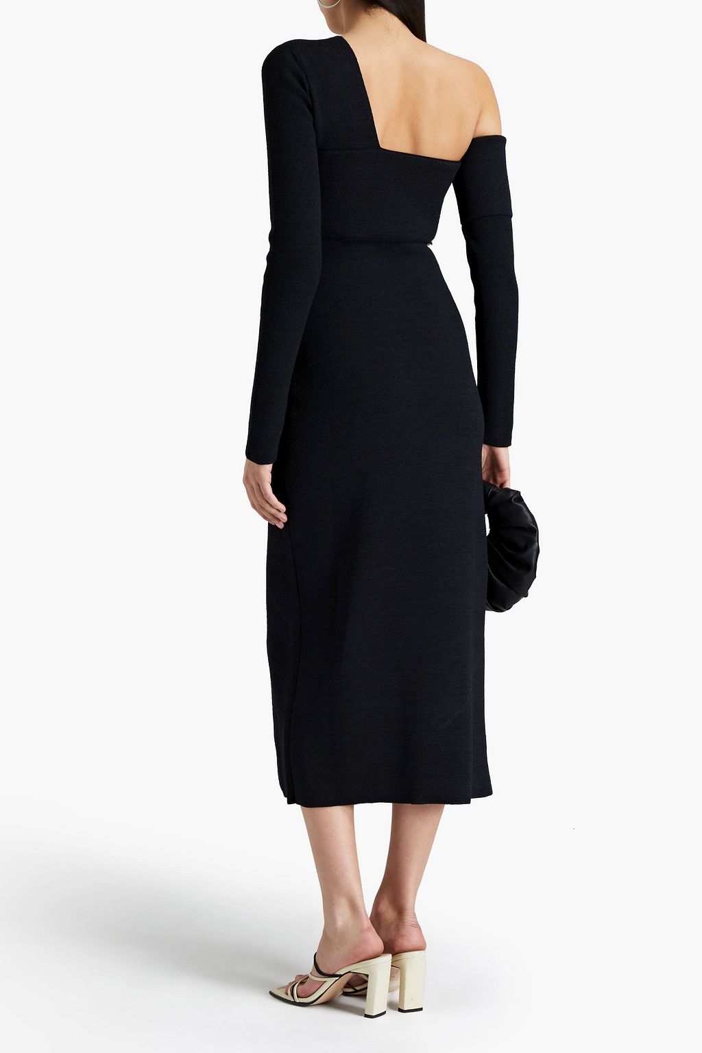 PROENZA SCHOULER One-shoulder stretch-knit midi dress