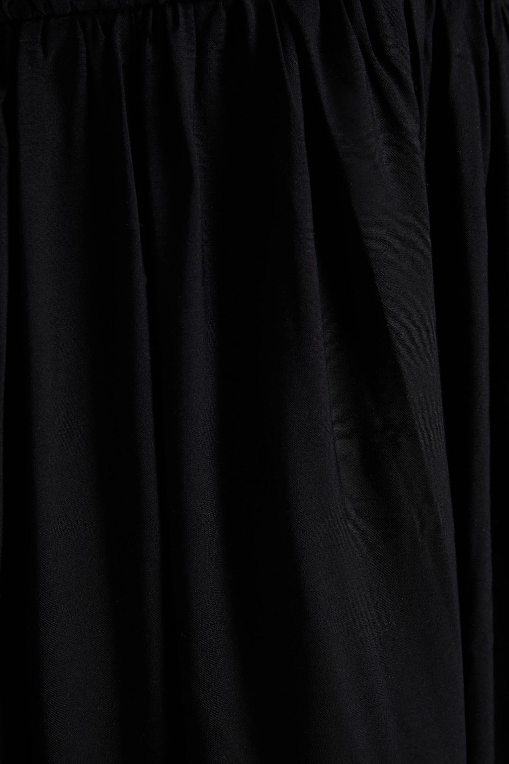 JETS AUSTRALIA BY JESSIKA ALLEN Strapless cutout gathered voile midi dress