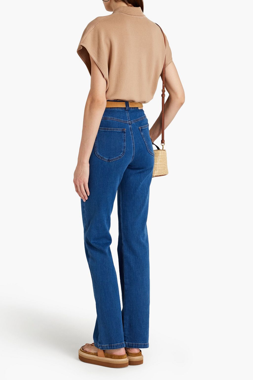 SEE BY CHLOÉ High-rise bootcut jeans