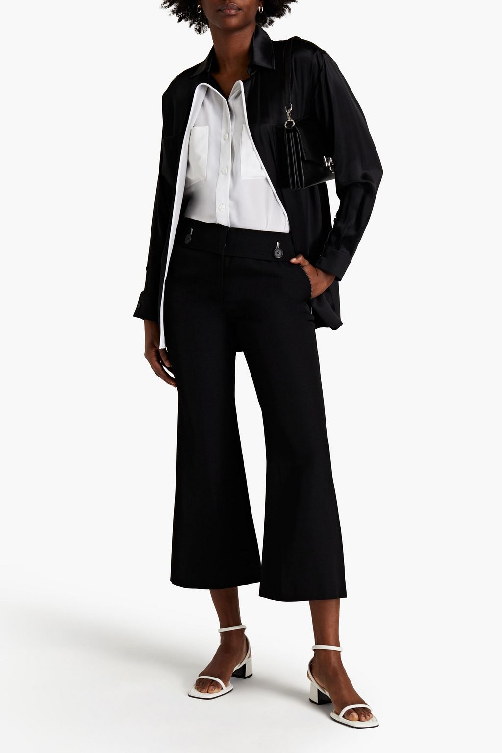 PROENZA SCHOULER Woven kick-flare pants
