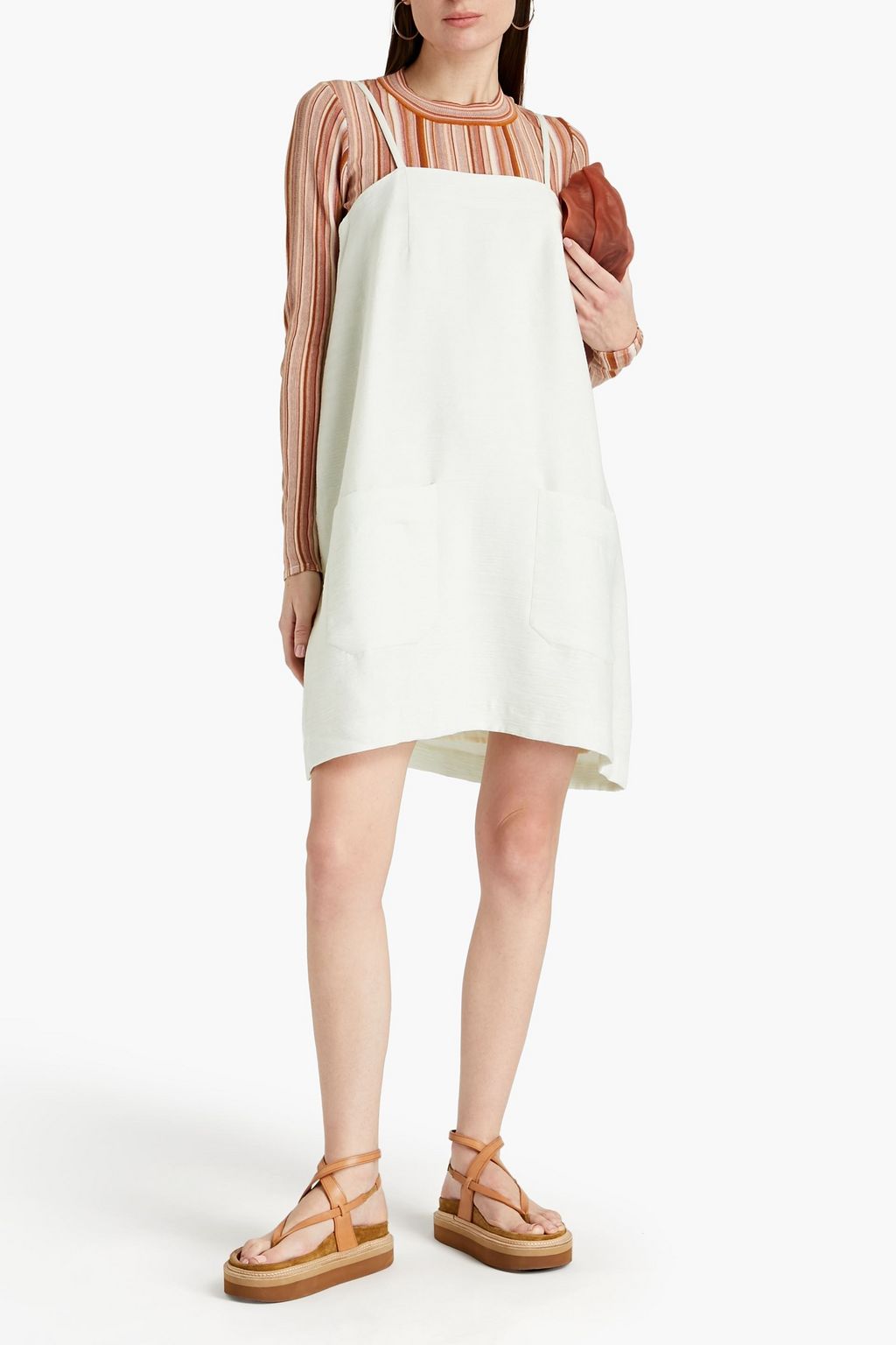 RODEBJER Crepon mini dress