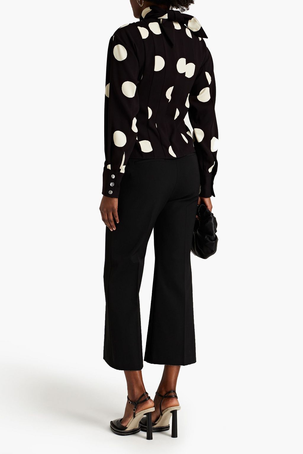 PROENZA SCHOULER Stretch-twill kick-flare pants
