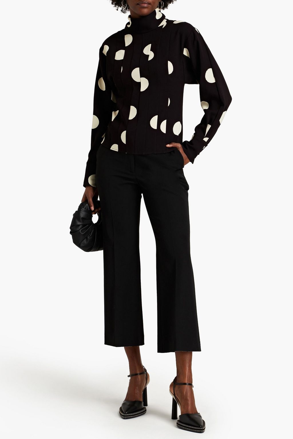 PROENZA SCHOULER Stretch-twill kick-flare pants