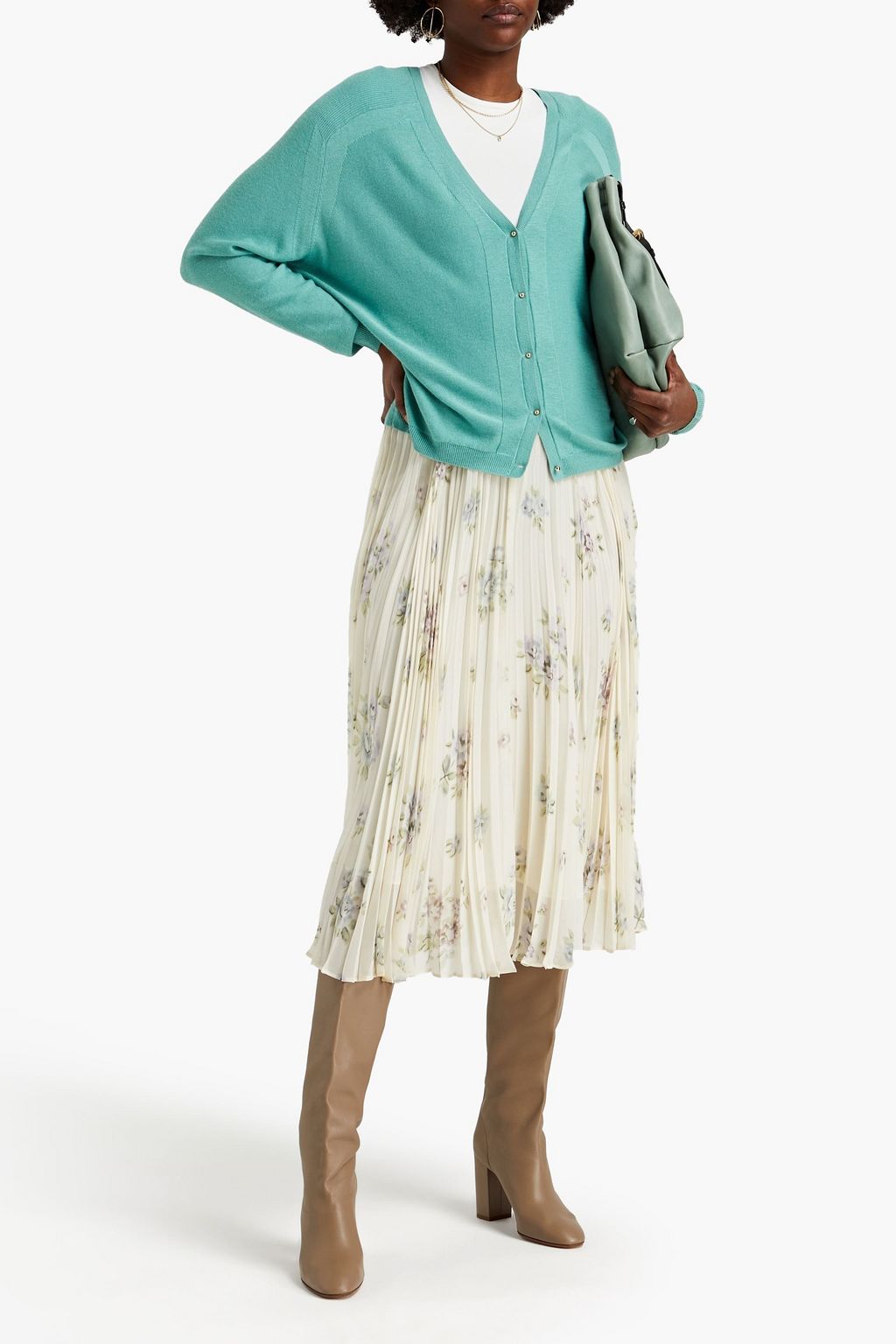 BA&SH Hunter wool-blend cardigan