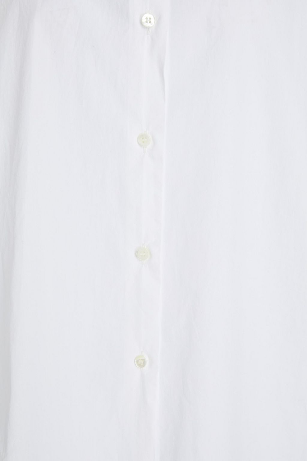 DOLCE&GABBANA Hemd aus Baumwollpopeline mit Schluppe