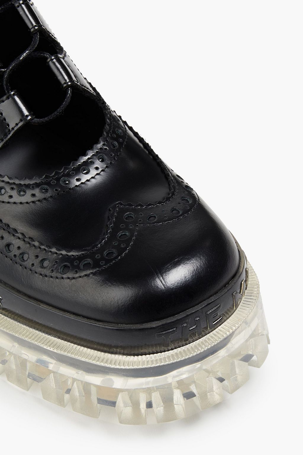 MARC JACOBS Laser-cut leather brogues