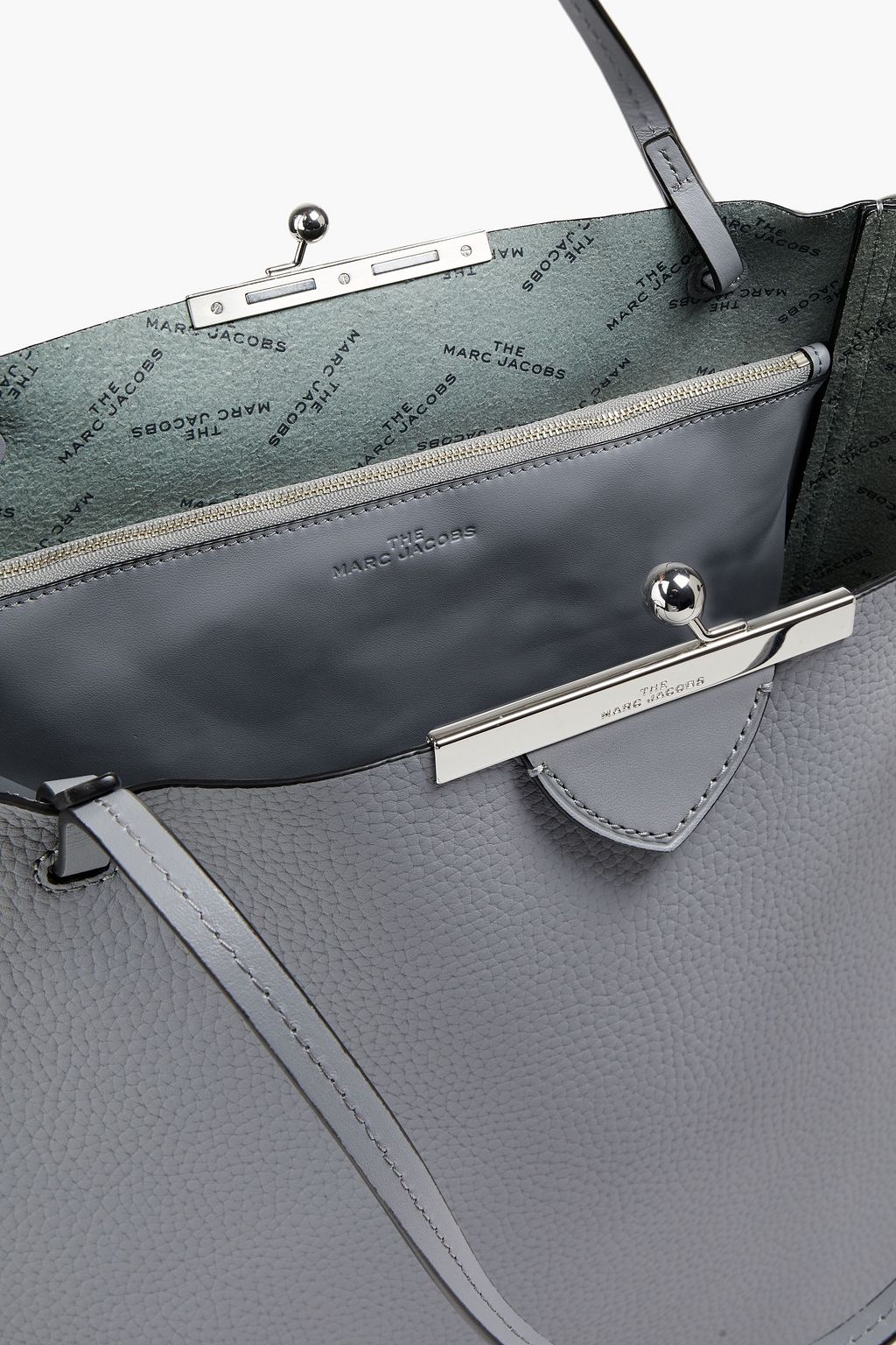 MARC JACOBS Pebbled-leather tote