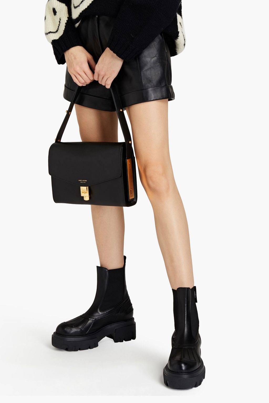 MARC JACOBS Leather shoulder bag
