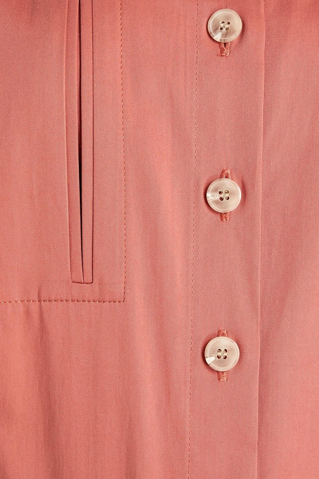 BA&SH Brigitte cropped cotton jumpsuit