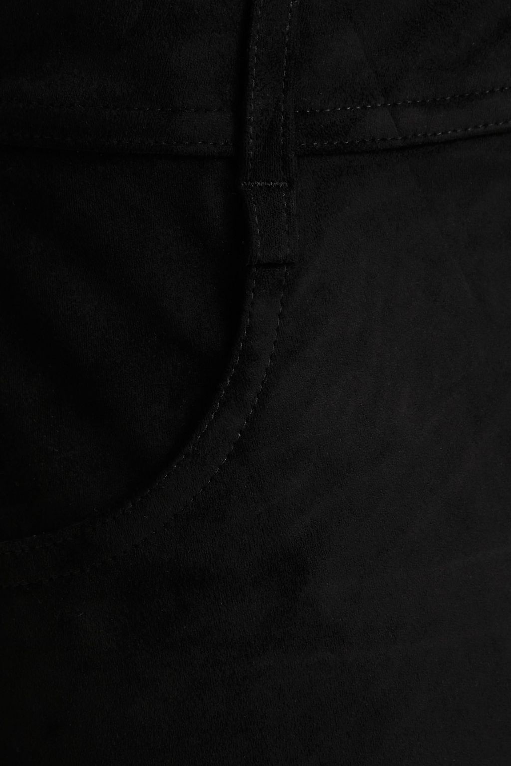 RODEBJER Eszti faux suede straight-leg pants
