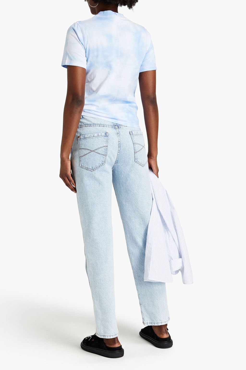 MCQ ALEXANDER MCQUEEN Appliquéd printed cotton-jersey T-shirt