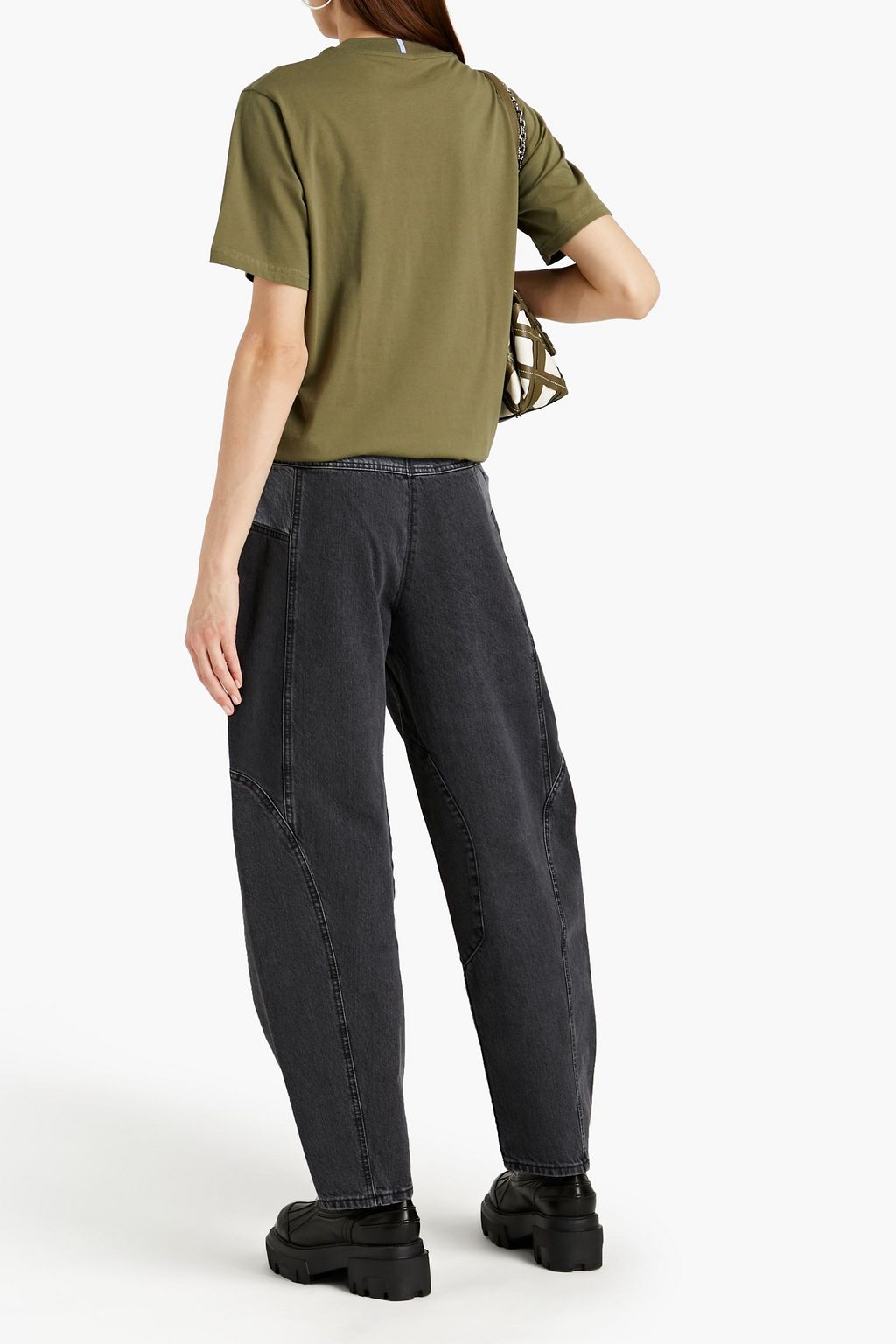 MCQ ALEXANDER MCQUEEN High-rise tapered jeans