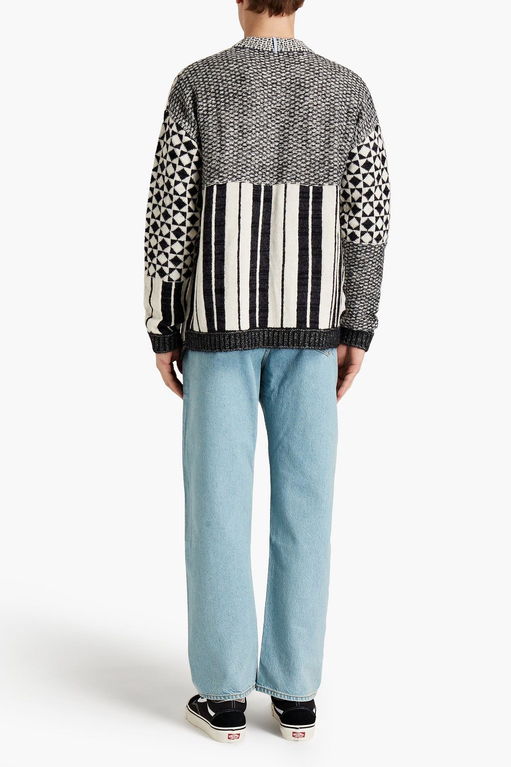 MCQ ALEXANDER MCQUEEN Logo-appliquéd faded denim jeans