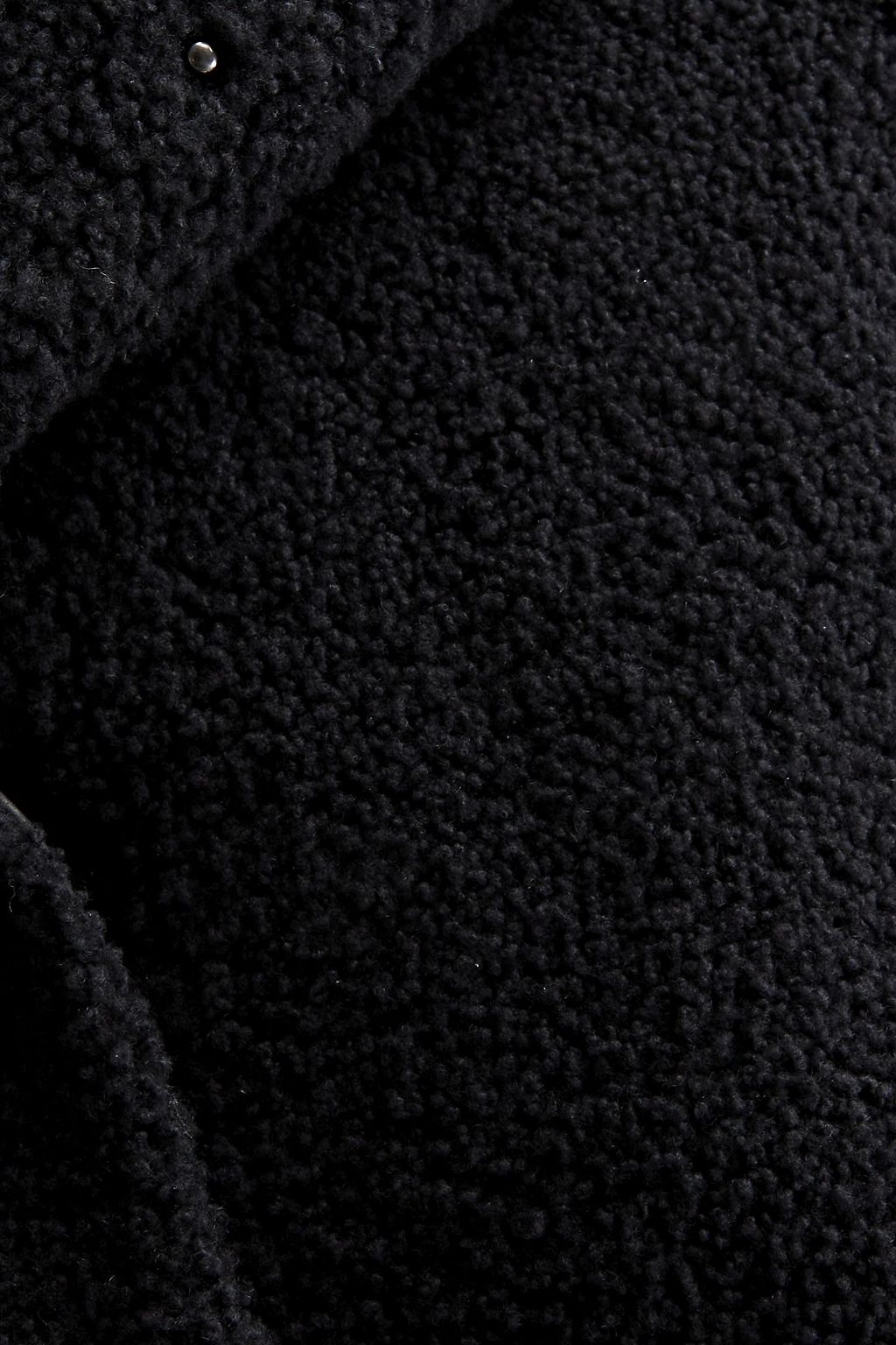 YVES SALOMON Shearling hooded coat