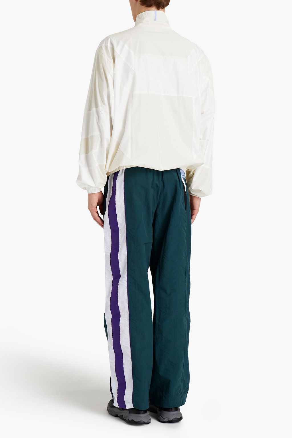 MCQ ALEXANDER MCQUEEN Striped shell track pants