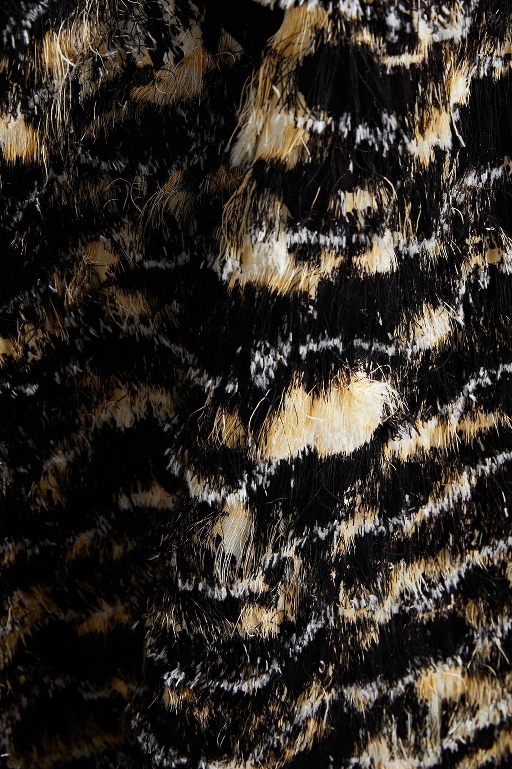 PROENZA SCHOULER Satin-trimmed printed fil coupé dress