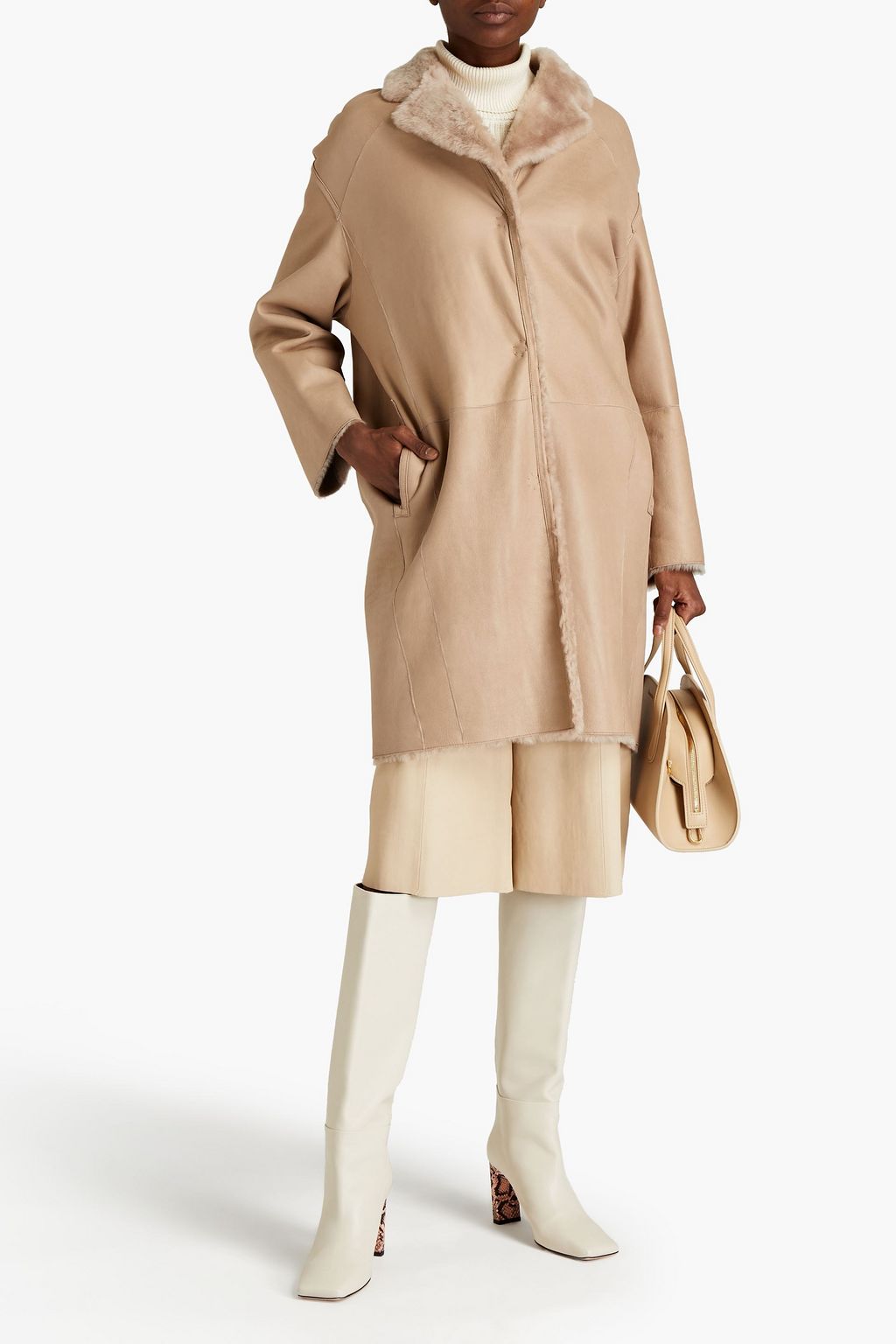 YVES SALOMON Lacon reversible shearling coat
